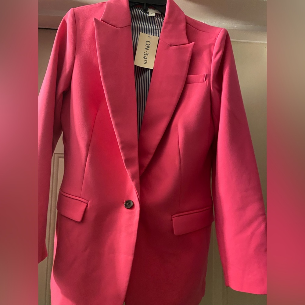 Pink Blazer